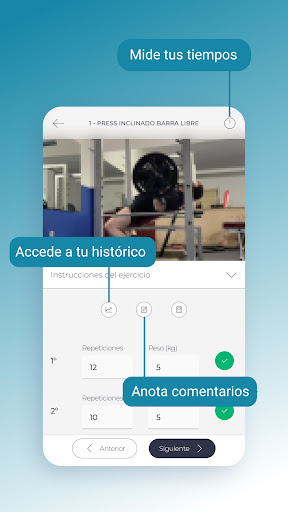 Nutri4train Screen 2