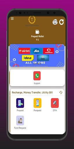 Android application TruePayRecharge screenshort