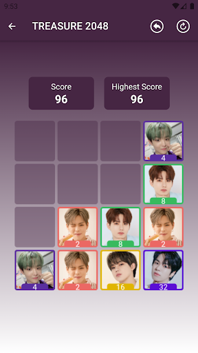 TREASURE 2048 Game Screen 3