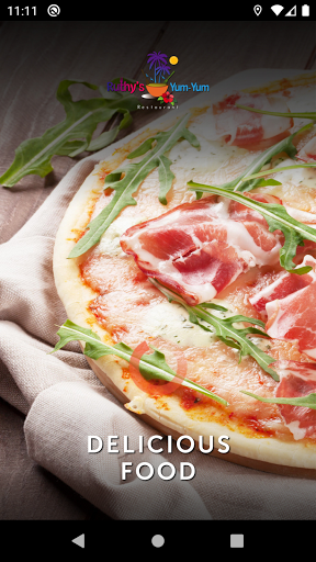 Android application ruthy's yum yum restaurant screenshort