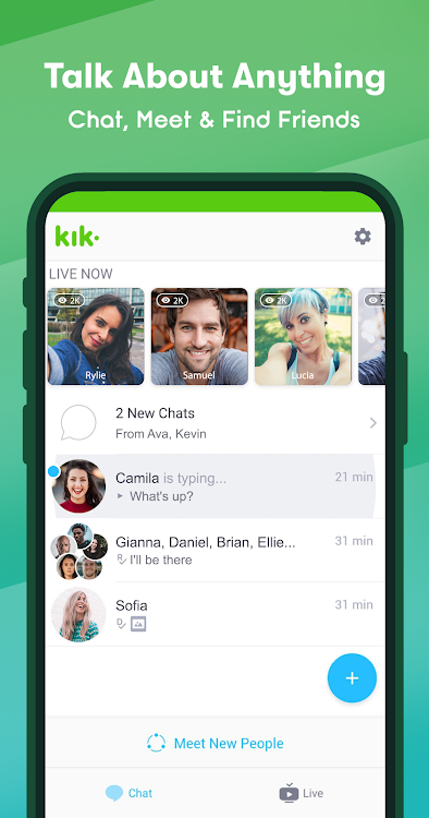 Kik — Messaging & Chat App - 15.65.2.30442 - (Android)