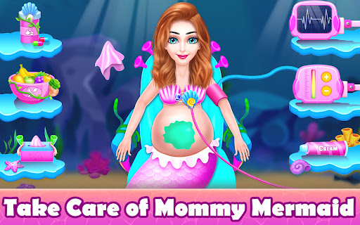 Mermaid Game: Newborn,Pregnant Screen 2