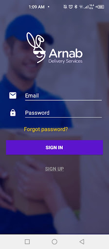 Arnab Delivery Screen 2