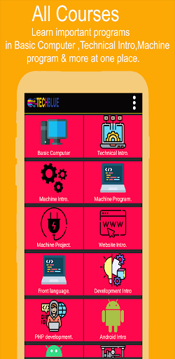 Techblue - The learning Apps Screen 3