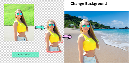 Android application Background Eraser - Cutout BG screenshort