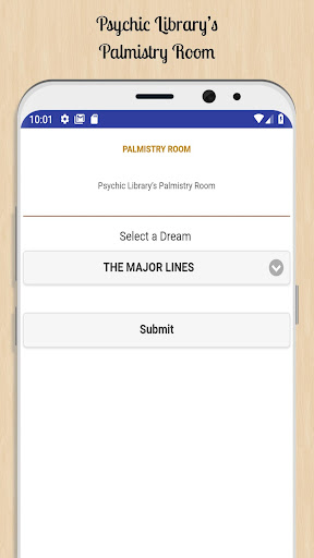 Android application Palmistry Room screenshort