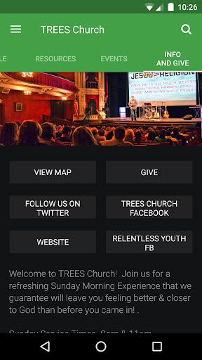 TREES Church Screen 3
