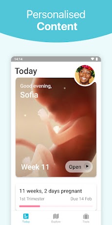 Pregnancy Tracker Appのおすすめ画像1