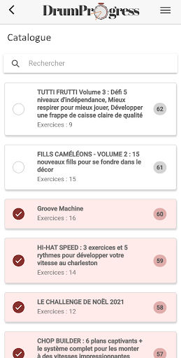 DrumProgress Screenshot 2 - AppWisp.com
