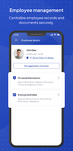Android application MyID apps screenshort