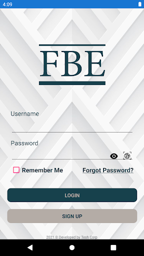 Android application FBE screenshort
