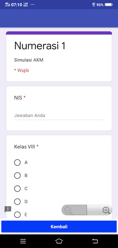 Simulasi AKM Screen 3