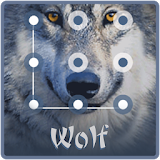 Cool Wolf King AppLock Theme icon