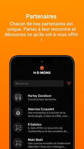 H-D Mons - Privilèges