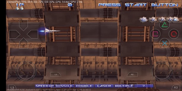 PS2 Emulator - DamonPS2 64bit - PPSSPP PSP PS2 Emu Screenshot