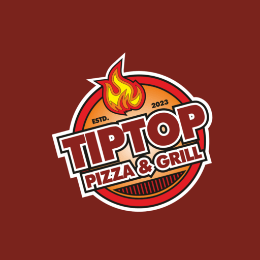 Tiptop Pizza & Grill logo