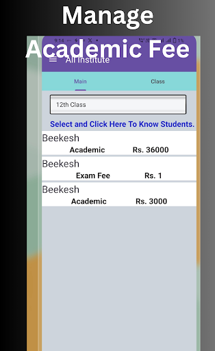 Sabhi School Institute App Screen 2