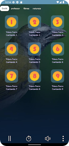 Android application Cantos do Trinca Ferro screenshort