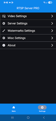 RTSP Camera Server Pro Screenshot 4 - AppWisp.com