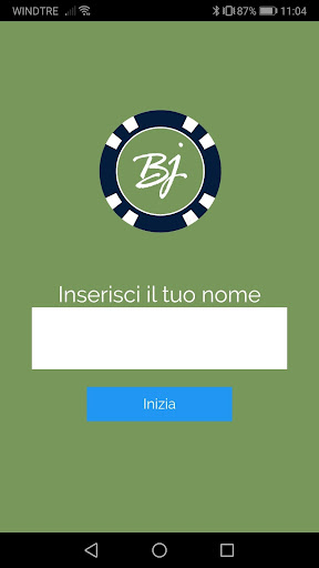 Android application BlackJack screenshort