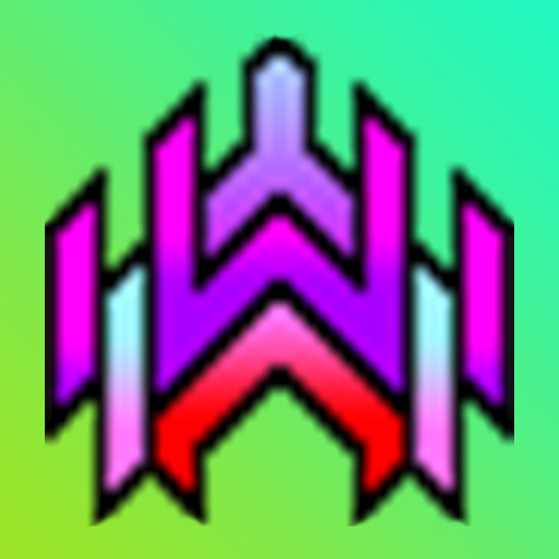 Space Shooter Pixel 2D logo