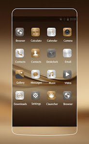 Captura de Pantalla 2 Tema para Huawei P8 y P10 Gold android