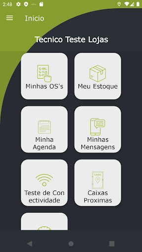 Solução Network Telco Técnico Screen 2