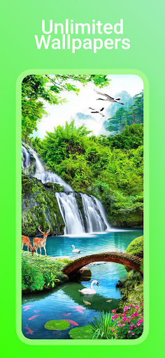 Android application Waterfall Wallpaper HD 4K screenshort