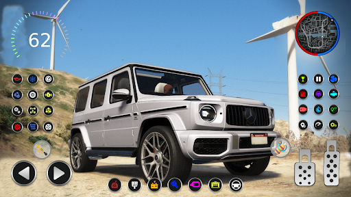 Android application Driving Mercedes G63 AMG Race screenshort