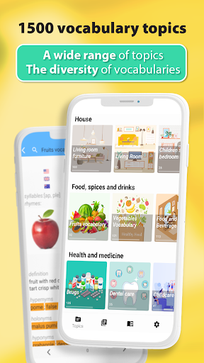 Android application Picture English Dictionary screenshort