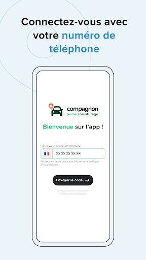 Compagnon Prime Covoiturage Screen 3