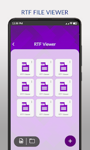 RtfファイルリーダーDocビューアアプリ