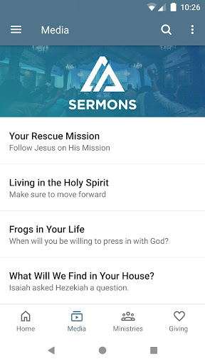 Calvary Assembly Church Screen 2