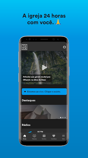 Android application Quadrangular Céu Azul Patos screenshort