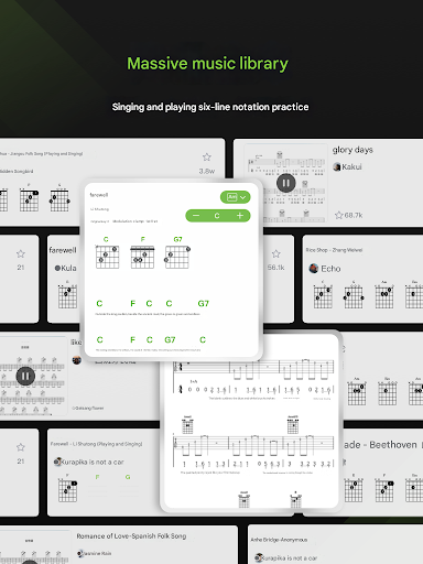 Guitar - tuner, guitar tabs screenshot 8