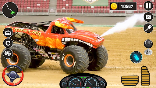 Monster Truck Derby Demolition Screen 2