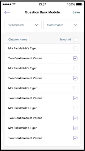 Nageen Teacher Attendance App Screen 3