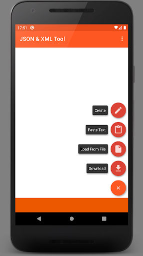 Android application JSON & XML Tool - JSON Editor screenshort