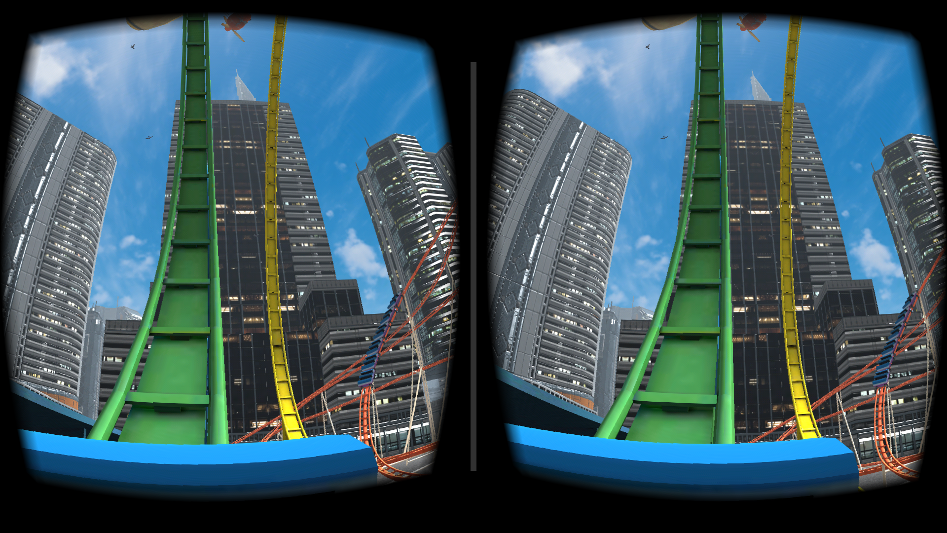 Android application VR Roller Coaster screenshort