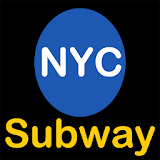 New York Subway Map, NYC Metro icon