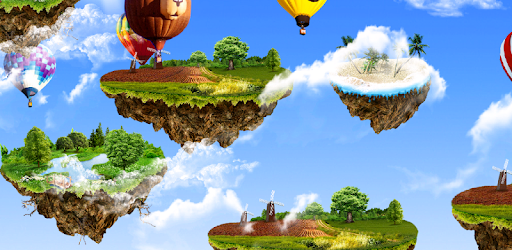 Flying Islands Live Wallpaper