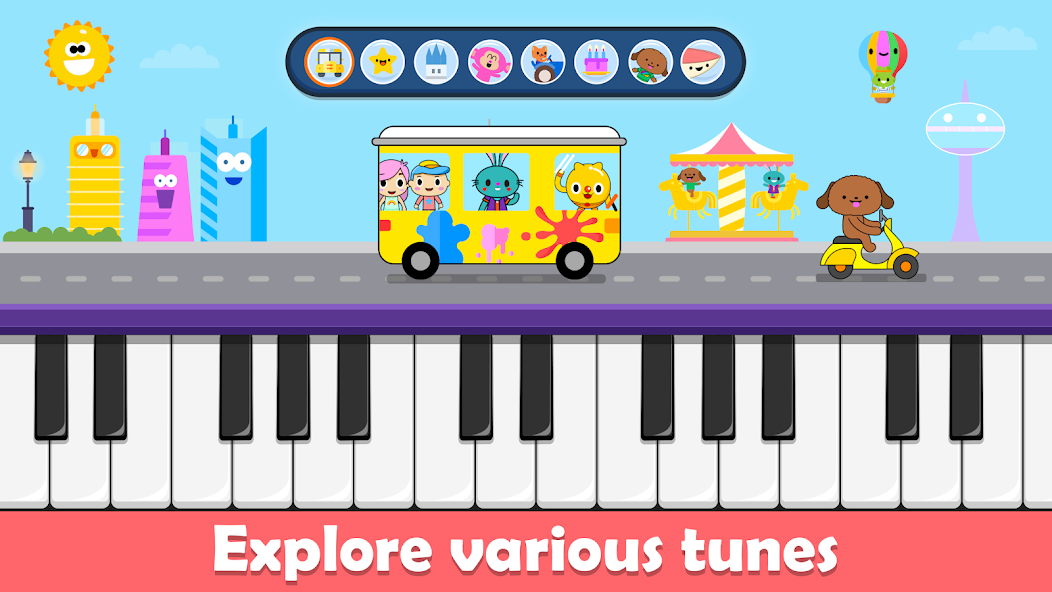 Musik Piano Anak-anak 5.6 APK + Mod (Unlimited money) untuk android