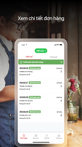 Android application Godi Merchant screenshort