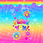 Cover Image of Download Colorful I Love You- Wallpaper  APK