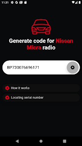 Imágen 3 Nissan radio code unlock android