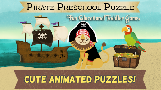Android application Pirate Preschool Puzzle Game screenshort