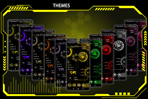 Hi-tech Circuit Launcher Screen 2