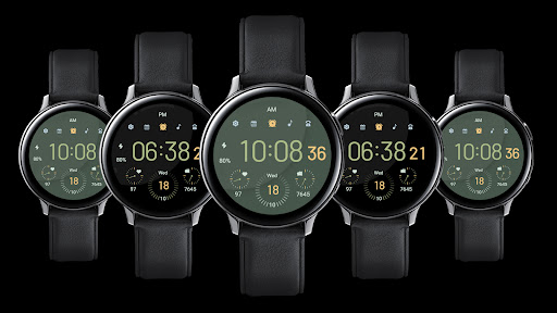 Android application Flat Milk Green For Wear OS screenshort