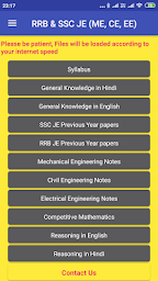 RRB JE and SSC JE (Civil, Electrical, Mechanical)