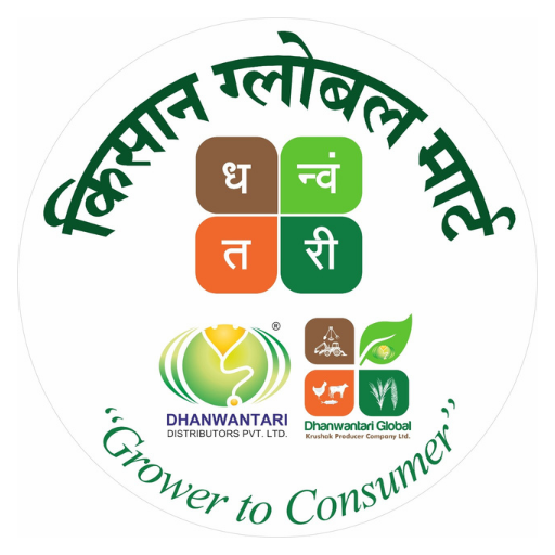 DHANWANTARI KISAN GLOBAL MART logo